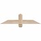 Ekena Millwork Eugene Smooth Timber Gable Bracket, Douglas Fir, 36"W x 9"H x 1 1/2"D x 3 1/2"F, 6/12 Pitch GBW036X09X0204EUG00SDF - alternate 1